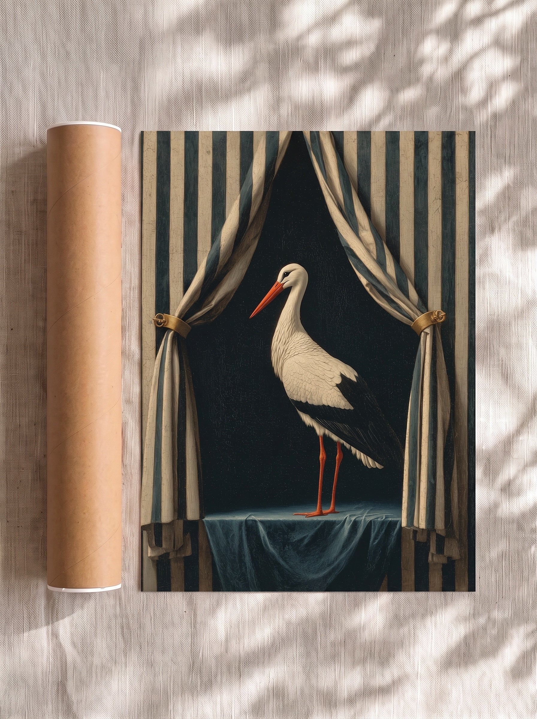 The Noble Bird, Poster, Decorative Print