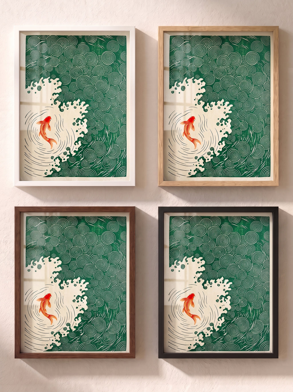 The Goldfish — Japanese Ukiyo-e Style