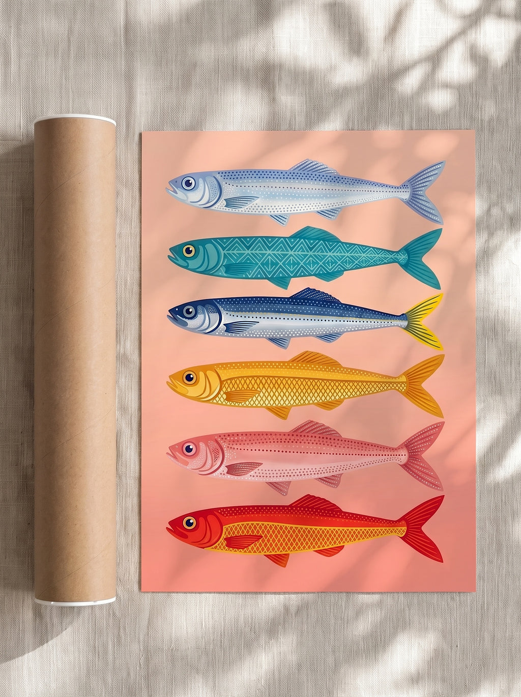 Colorful Decorative Sardines